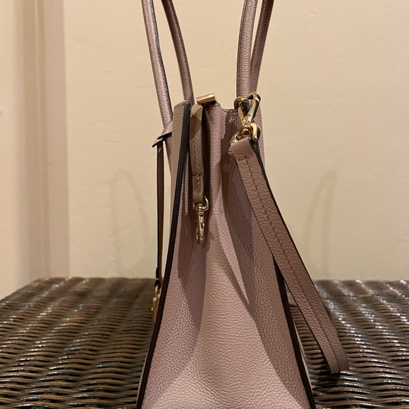 Michael Kors Nude Leather Tote Handbag - Picture 4 of 7